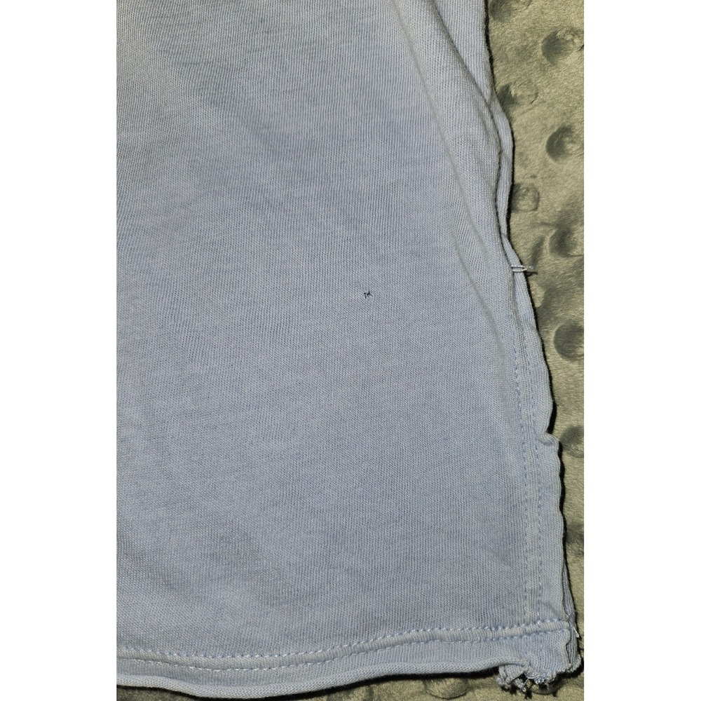 We The Free Free People Womens Oversized T-Shirt Lavender/Light Blue Crew Neck - Picture 4 of 11